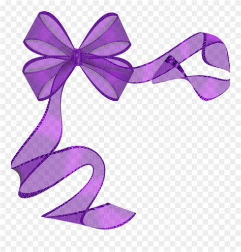 Download Pink Ribbon Border Clip Art - Free Purple Ribbon Border - Png ...