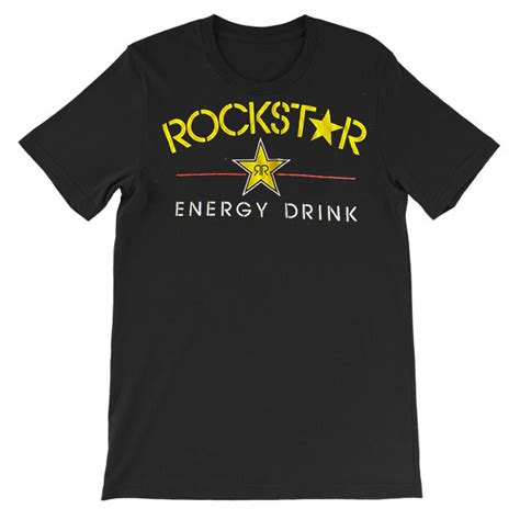 Energy Drink Logo Rockstar T Shirt - Clothpedia