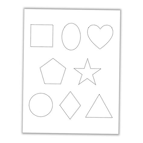 Cutting Shapes Worksheets For Kids - Worksheets Library