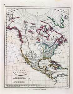 1804 Map of North America shows settlements indian Tribes Native ...