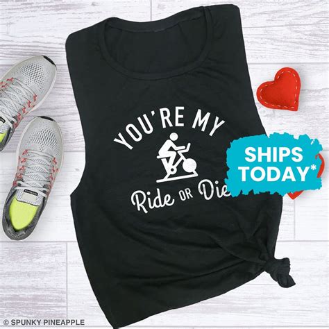 You're My Ride or Die, Funny Workout Shirts, Valentine Workout Muscle ...