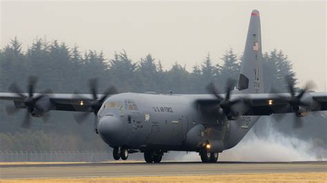 C-130J Super Hercules arrives at Yokota Air Base