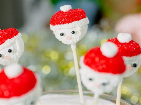 Santa Cake Pops Recipe | Food Network Kitchen | Food Network