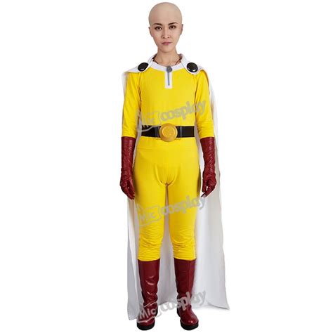 One Punch Man Saitama Cosplay Costume - RykaMall