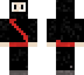 Red and black ninja | Minecraft Skin