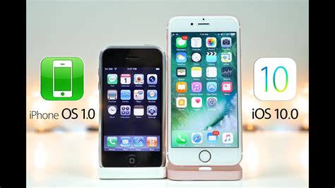 iPhone OS 1.0 vs iOS 10.0 - What's Changed in 9 Years? - YouTube