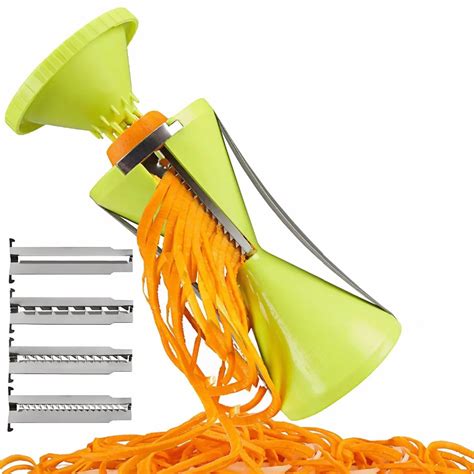 Vegetable Spiralizer Grater Vegetable Spiral Slicer Cutter Spiralizer ...