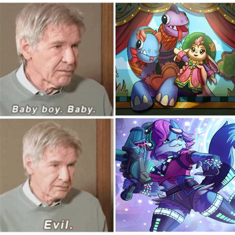 Baby boy baby. | Evil : r/Paladins