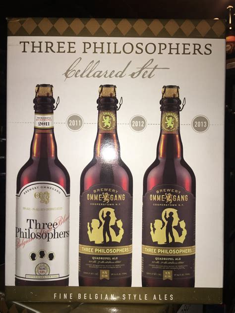 Ommegang Three Philosophers Vintage Cellared Set – CraftShack - Buy ...