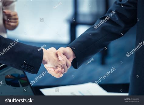 Business People Shaking Hands Office After Stock Photo 510806884 | Shutterstock