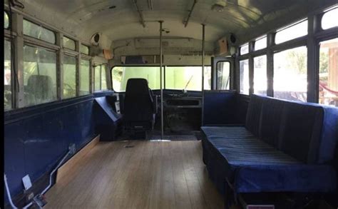 Wayne School Bus Interior