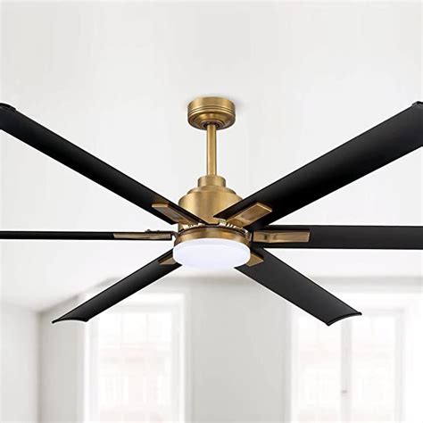 Parrot Uncle Ceiling Fans with Lights 72 Inch Modern Large Ceiling Fan with LED Light and Remote ...