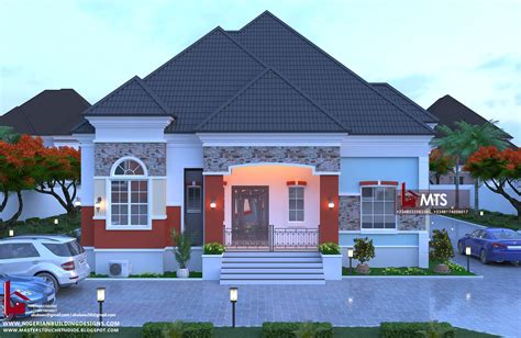 5 Bedroom Bungalow (RF 5008) – NIGERIAN BUILDING DESIGNS