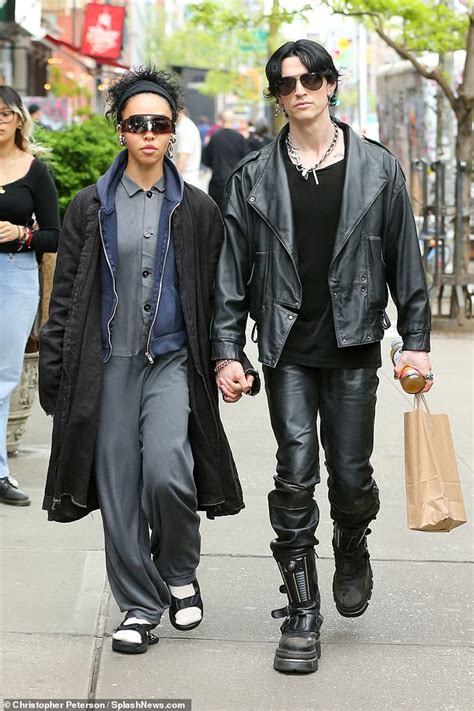 FKA twigs steps out with new beau Jordan Hemingway as they indulge in some PDA | Daily Mail Online