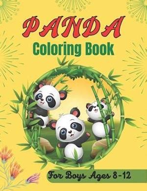 Få PANDA Coloring Book For Boys Ages 8-12 af Srjr Press Point som ...