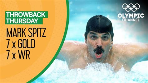 Mark Spitz Wins Seven Gold Medals with Seven World Records | Throwback Thursday - YouTube