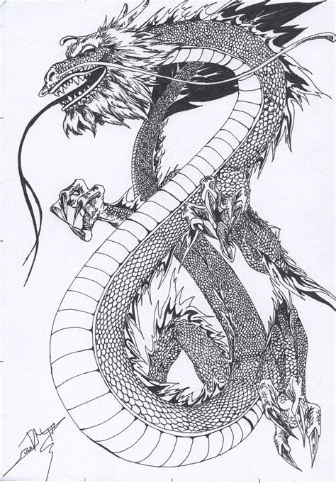 Dragon Coloring Pages Detailed - thiva-hellas