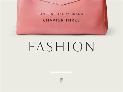 Fonts and luxury brands: Chapter three fashion | Fontsmith Blog