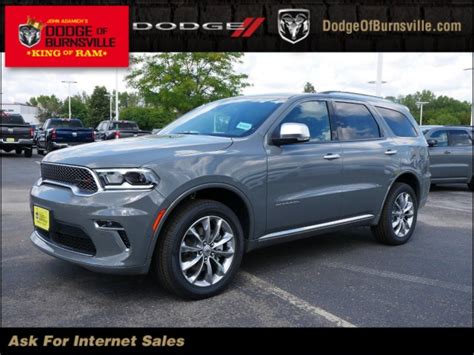 New 2023 Dodge Durango Citadel Sport Utility in Burnsville #N79292 | Dodge of Burnsville