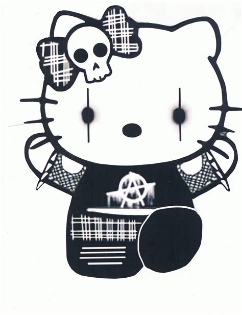 Devil Hello Kitty Tattoo
