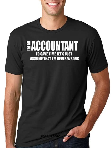 Men T shirt Accountant Funny CPA Gift For Accountant Tee Shirt funny t ...