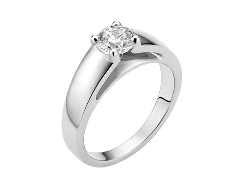 Bulgari | Marryme Solitaire diamond ring AN852740 | BVLGARI | Bvlgari engagement ring, Bvlgari ...