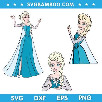 Elsa Frozen SVG, Frozen Elsa Anna SVG, Elsa SVG