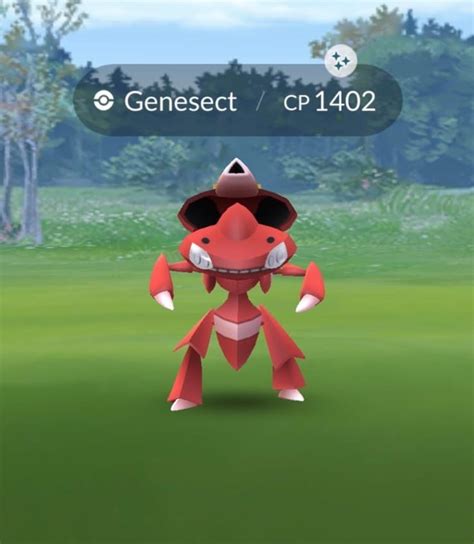 Raid Hour event featuring Genesect (Burn Drive) and Shiny Genesect (Burn Drive) available in ...