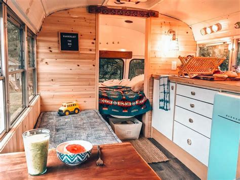 Cozy campervan conversion that would be perfect for our family. I love all of the interior ...