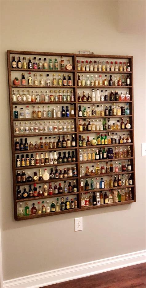 Custom Made Mini Liquor Bottle Display - Etsy