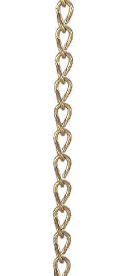 #18 Brass Double Jack Chain 10991 | B&P Lamp Supply