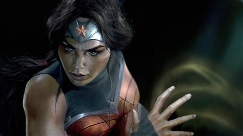 Wonder Woman Gal Gadot Diana Prince Artwork Wallpaper,HD Superheroes ...