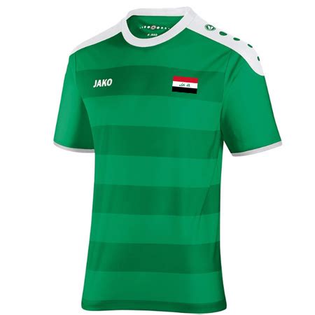 Iraq National Team Green Jersey - Soccer Iraq