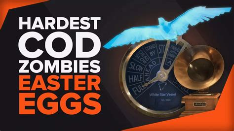 Top 10 Hardest COD Zombies Easter Eggs