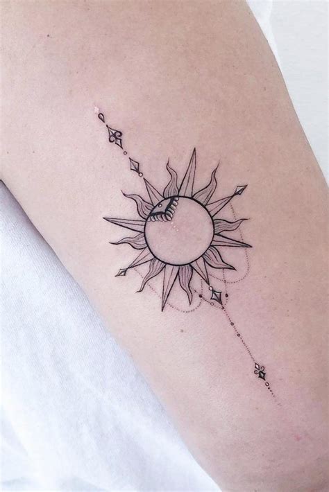 Top more than 147 sun black and white tattoo - vova.edu.vn