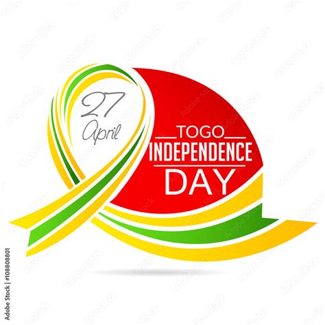 Togo Independence Day. Stock Illustration | Adobe Stock