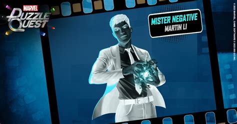 Piecing Together MARVEL Puzzle Quest: Mister Negative (Martin Li) | Marvel