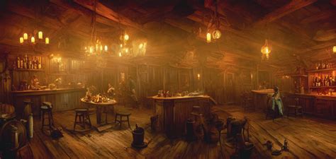 Western Tavern Zoom Background