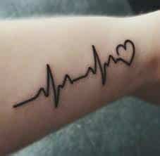 Heartbeat Tattoo Meaning, Designs & Ideas