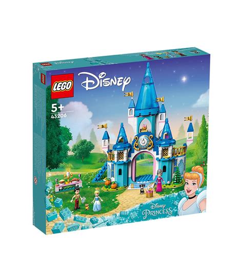 LEGO® DISNEY PRINCESS 43206 CINDERELLA AND PRINCE CHARMINGS CASTLE, AGE ...