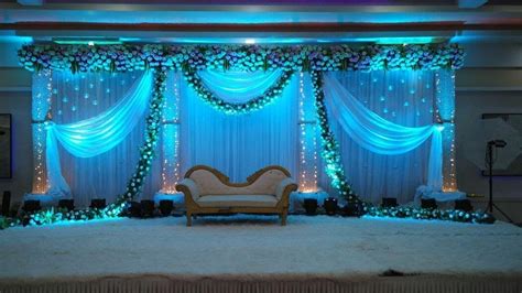 Simple yet Elegant. See the changes on the backdrop. LED does it really well Engagement Stage ...