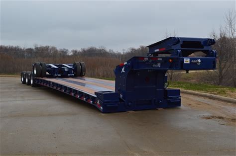 Lowboy Trailer Features Extendable Deck - Products - Products ...