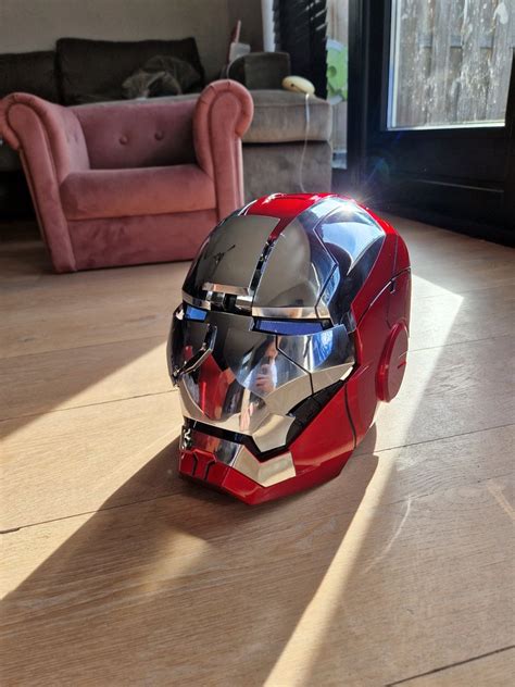 Marvel: Iron Man - Mark V Mk5 Helmet with LED - Cosplay Prop - helm ...