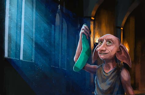 Download "We are free!" – Dobby, Harry Potter Wallpaper | Wallpapers.com