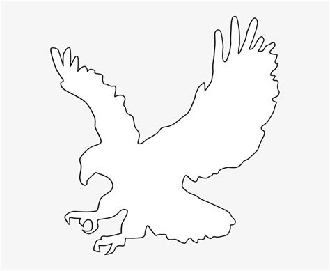 Bald Eagle Outline Photo - White Eagle Logo Png - Free Transparent PNG Download - PNGkey