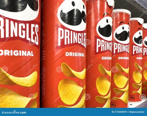 Yerevan, Armenia, March 21, 2023: Pringles Chips Pack with a New Logo ...