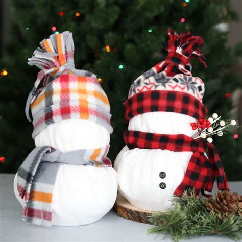 Snowman Crafts for Adults This Winter - DIY Candy