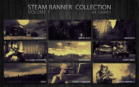 Steam Custom Banner Collection: Volume 1 by MindWav3 on DeviantArt