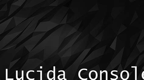 Lucida Console Font : Download Free for Desktop & Webfont