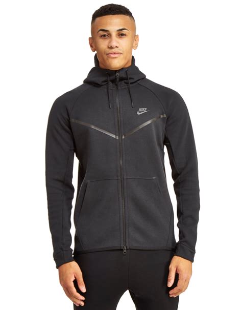 Lyst - Nike Tech Fleece Windrunner Hoody in Black for Men